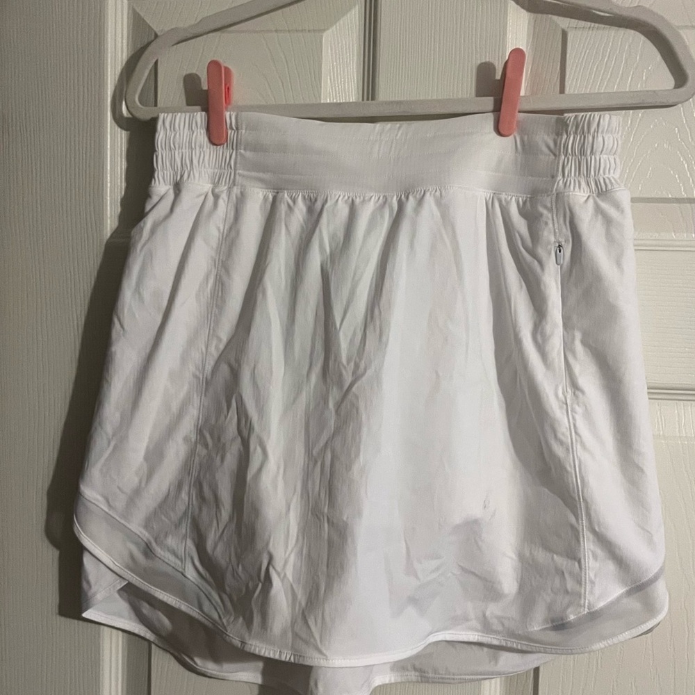 Women's Lululemon White Athletic Skirt